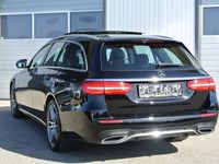 gebraucht Mercedes E220 d 4Matic * AMG-Line * GLASDACH * KAMERA *LED*