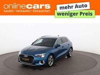 Gebraucht Audi A3 Advanced 150 PS (110 kW) 2022 Blau Limousine