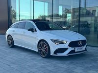 Gebraucht Mercedes CLA35 AMG Shooting Brake AMG 306 PS (225 kW) 2019 Weiß Kombi