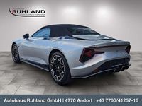 gebraucht MG Cyberster 77kWh Trophy Stoff Rot/Schwarz + Schwarzes Dach