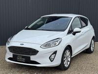 Gebraucht Ford Fiesta Titanium 86 PS (63 kW) 2018 Weiß Kleinwagen