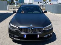 gebraucht BMW 520 520 d xDrive Aut. Luxury Line Leder Cognac Dakota