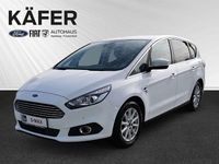 Gebraucht Ford S-MAX Titanium 150 PS (110 kW) 2015 Weiß Van / Kleinbus