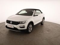 Gebraucht VW T-Roc Cabriolet Style 116 PS (85 kW) 2021 Weiss  normal Cabrio