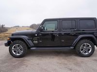 Gebraucht Jeep Wrangler Unlimited Sahara 272 PS (200 kW) 2019 Schwarz SUV