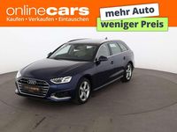 Gebraucht Audi A4 Advanced 136 PS (100 kW) 2021 Blau Kombi