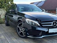 Gebraucht Mercedes C180 AMG line 116 PS (85 kW) 2019 Schwarz Limousine