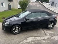 Gebraucht VW Golf 105 PS (77 kW) 2011 Schwarz Cabrio