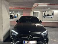 Gebraucht Mercedes C220 AMG 200 PS (147 kW) 2023 Schwarz Limousine
