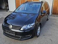Gebraucht VW Sharan Comfortline 150 PS (110 kW) 2017 Schwarz Van / Kleinbus