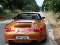 Gebraucht Porsche 911 Carrera 4S Cabriolet 385 PS (283 kW) 2009 Orange Cabrio