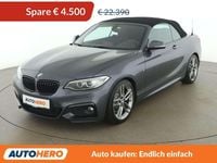 Gebraucht BMW 228 M Sport 245 PS (180 kW) 2015 Grau Cabrio