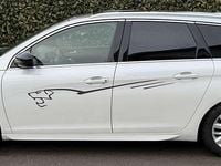 Gebraucht Peugeot 308 SW GT-line 131 PS (96 kW) 2017 Weiß Kombi