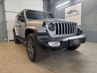 Gebraucht Jeep Wrangler Unlimited Sahara 272 PS (200 kW) 2021 Blau SUV
