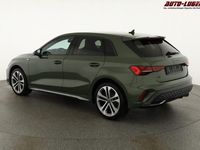 Neu Audi A3 S-Line 2026 Distrikt grün metallic Limousine