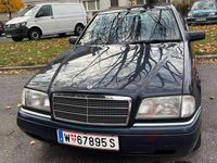 Gebraucht Mercedes C180 Elegance 121 PS (88 kW) 1994 Blau Limousine