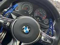 gebraucht BMW M4 Coupe DKG Competition LCI Tanzanitblue/White KW