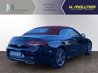 gebraucht Mercedes C220 d Cabrio AMG-Line Designo Rot