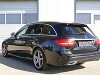 gebraucht Mercedes C300 Touring Aut. ** AMG-Paket ** LED-SW * AHK * LEDER *Burmester *