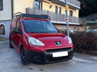 Gebraucht Peugeot Partner Comfort 90 PS (66 kW) 2010 Rot Van / Kleinbus