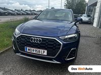 Gebraucht Audi Q5 S-Line 286 PS (210 kW) 2024 Mittelblau  metallic SUV