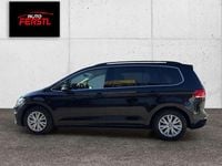 Gebraucht VW Touran Highline 150 PS (110 kW) 2017 Schwarz Van / Kleinbus