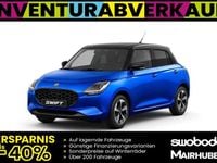 Neu Suzuki Swift 83 PS (61 kW) 2025 Frontier blue pearl  blau Limousine
