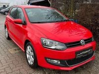 Gebraucht VW Polo Comfortline 75 PS (55 kW) 2009 Rot Kleinwagen