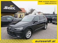 Gebraucht VW Tiguan Allspace Highline 150 PS (110 kW) 2021 Schwarz SUV