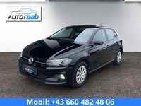Gebraucht VW Polo Comfortline 95 PS (69 kW) 2018 Schwarz Kleinwagen