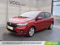 Gebraucht Dacia Sandero Comfort 91 PS (66 kW) 2021 Rot Kleinwagen