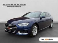 Gebraucht Audi A4 Advanced 163 PS (119 kW) 2021 Mittelblau  metallic Kombi