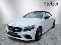 Gebraucht Mercedes C220 AMG 194 PS (142 kW) 2019 Weiß Cabrio