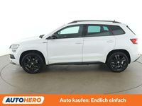 Gebraucht Skoda Karoq SportLine 150 PS (110 kW) 2020 Weiß SUV