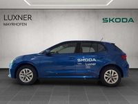 Neu Skoda Fabia Selection 95 PS (69 kW) 2025 Mittelblau  metallic Kleinwagen