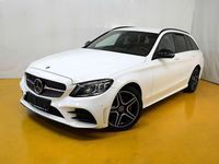 Gebraucht Mercedes C200 AMG line 160 PS (117 kW) 2019 Weiß Kombi