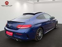 Gebraucht Mercedes C220 AMG line 163 PS (119 kW) 2017 Blau Coupé