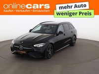 Gebraucht Mercedes C180 AMG line 170 PS (125 kW) 2023 Schwarz Kombi