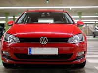 Gebraucht VW Golf VII 90 PS (66 kW) 2015 Rot Kombi