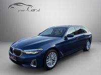 Gebraucht BMW 518 Luxury Line 136 PS (100 kW) 2020 Blau Kombi