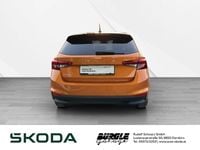 Gebraucht Skoda Fabia Style 95 PS (69 kW) 2022 Mittelorange  metallic Kleinwagen