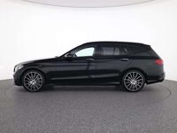 gebraucht Mercedes C400 4M T-Modell AMG Line Airmatic Head Up Burmes