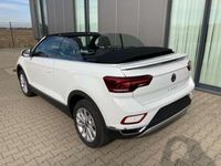 gebraucht VW T-Roc Cabriolet "Style" 1.0 TSI 110PS Pure-White El...