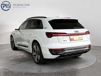 Gebraucht Audi Q8 e-tron S-Line 300 kW (408 PS) 2023 Weiß SUV