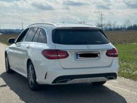 gebraucht Mercedes C180 d T Aut. AMG Line