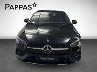 Gebraucht Mercedes CLA200 AMG line 150 PS (110 kW) 2021 Nachtschwarz Coupé