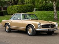 Gebraucht Mercedes 250 150 PS (110 kW) 1967 Gold Cabrio