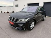 Gebraucht VW Tiguan R-line 150 PS (110 kW) 2021 Schwarz SUV