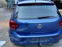 Gebraucht VW Polo 65 PS (47 kW) 2018 Blau Kleinwagen