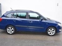 Gebraucht Skoda Fabia Family 69 PS (50 kW) 2011 Blau Kombi